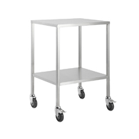Stainless Medical Steel Trolley - 500 x 500 x 900(H)mm