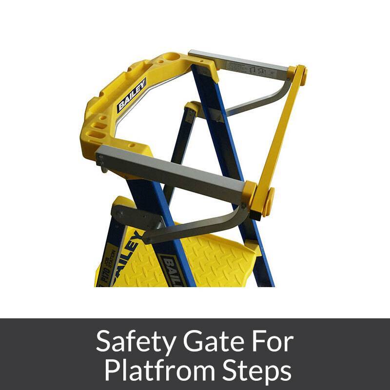 Bailey 170KG 3 Step Platform Ladder - P170 - 0.9m - Bailey Ladders