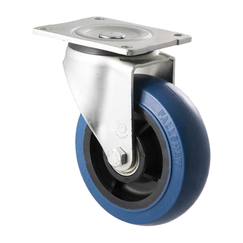 360kg Rated O Series Heavy Duty Castor - 150mm - Swivel Plate - Fallshaw