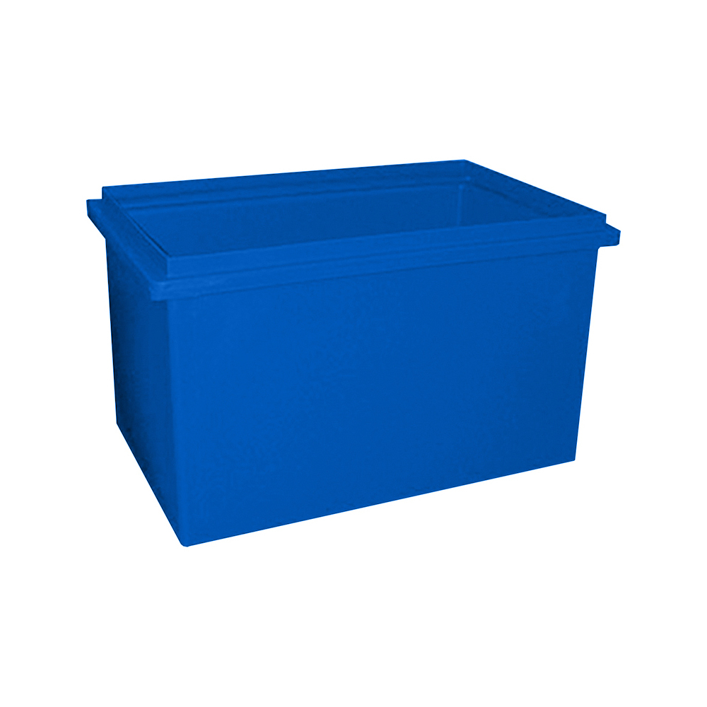 180L Plastic Poly Tank - 820 x 520 x 540mm - Blue [Delivery: VIC