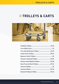 2023 Team Systems Catalogue Trolleys & Carts Chapte