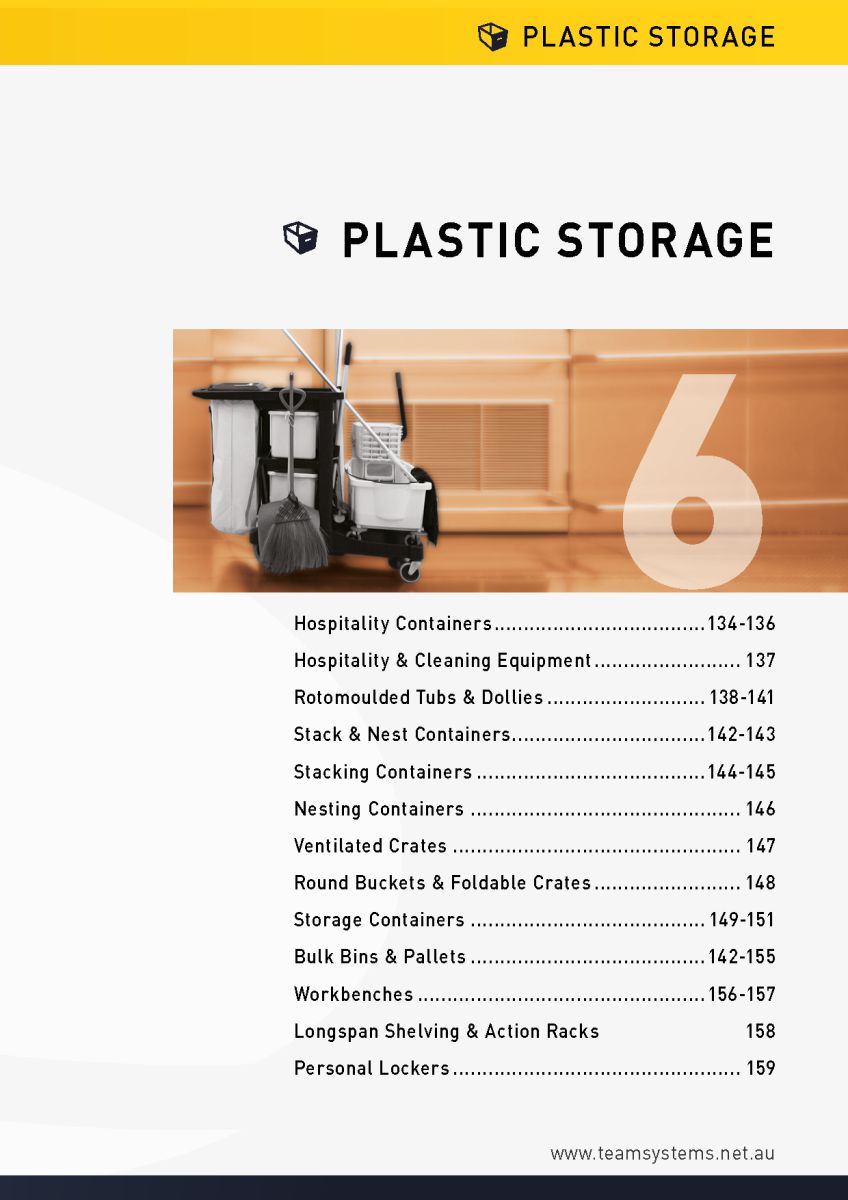 2026 Team Systems Catalogue Plastic Storage Chapter