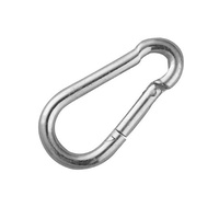 Pack of Carbine Snap Hooks - Plated Finish Non Rated - Component Size - 15mm