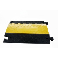 Cable Cover Surface Protection - 3 Channel - Rubber