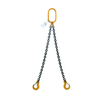 Two Leg Chain Sling 7mm - Made to Order - 1.0m