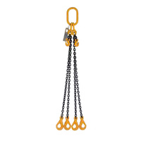 Four Legs Chain Slings 7mm - Made to Order - 5.0m