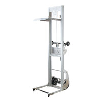 90KG Mini Aluminium Hand Stacker Lifter Trolley