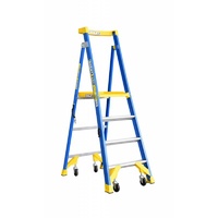 Bailey 170KG 4 Step Fibreglass Platform Ladder 1.20 m