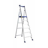 Bailey 150KG 6 Step Platform Ladder 1.8m - JOB Station