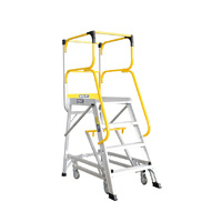 Bailey 4 Step Deluxe Order Picker Ladder 200kg - 1.1m