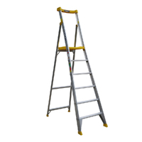 Bailey 170KG Punchlock PFS Professional Aluminium 6 Step Platform Ladder - 1.70m