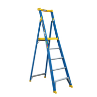 Bailey 5 Step 170Kg Fibreglass Platform Step Ladder
