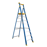 Bailey 8 Step 170Kg Fibreglass Platform Step Ladder