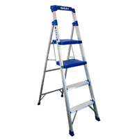 Bailey 135kg Rated 4 Step Twin Aluminium Platform Ladder - TRADE LYTE