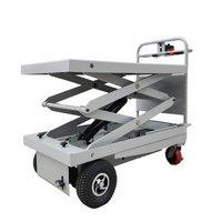400kg Rated Power Cart with Electric Scissor Lift