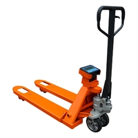2000KG Pallet Jack / Pallet Truck with Scale 555mm wide