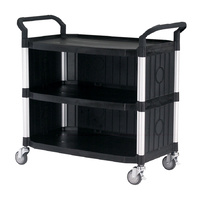 Triple Deck Service Cart Platform Trolley -HS808LC