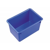 27L Plastic Crate Nesting  457 X 318 X 260mm - Blue