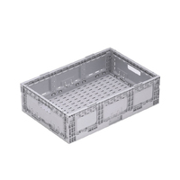 33L Folding Plastic Crate  578 X 385 X 172mm