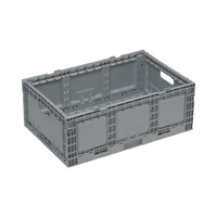 41L Folding Plastic Crate  578 X 385 X 210mm