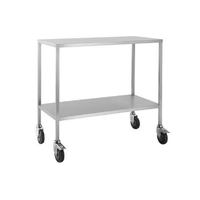 Stainless Medical Steel Trolley - 600 x 500 x 900(H)mm