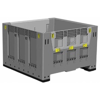 750L Plastic Solid Bulk Bin / Mega Bin - 350KG Capacity