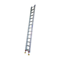 Indalex Aluminium Extension Ladder - 4.4m to 7.8m - 150KG