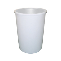 200L Plastic Poly Tank - 650 x 865mm - White