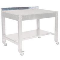 Steel Low Back for Workshop Mega Bench - 1200mm Length