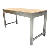 18mm MDF Top Workshop Heavy Duty Steel Framed Mega Bench - 2400 x 750 x 680mm