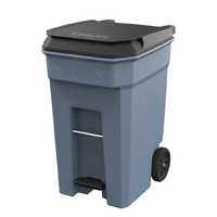 360 Litre THOR Step-On Roll-out Bin - Grey