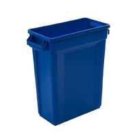 60L SVELTE Slimline Rectangular Plastic Bin - Blue