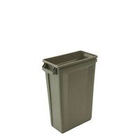 46L SVELTE Slimline Rectangular Plastic Bin - Beige