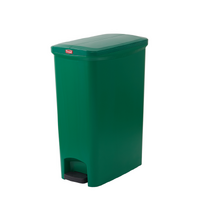 50 Litre Svelte Step-On Bin - Green