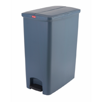 90 Litre Svelte Step-On Bin - Grey