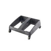 Svelte Plastic 2 Compartment Dolly to Suit RT1211, RT1213 - Black
