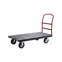 540kg Rated OEASY Platform trolley with 200mm pneumatic castors