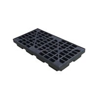 2 Drum Bund Spill Deck Pallet - 124.5cm x 63.5cm x 14.0cm