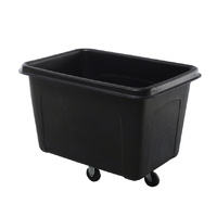 135KG Cube Truck Waste Collection Trolley - 96.5cm x 66.0cm x 71.5cm