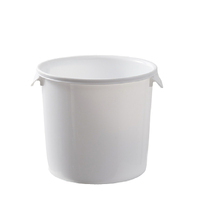 5.7Litre Round Storage Container - White