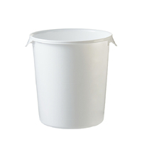 7.6Litre Round Storage Container - White