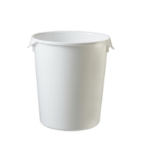 20.8Litre Round Storage Container - White