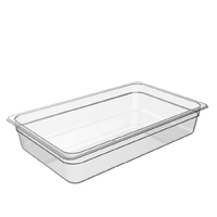 13Litre Cold Food Pan, Full Size, PolyCarbonate, BPA-free