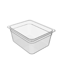 8.8Litre Cold Food Pan, 1/2 Size, PolyCarbonate, BPA-free