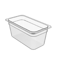 5.8Litre Cold Food Pan, 1/3 Size, PolyCarbonate, BPA-free