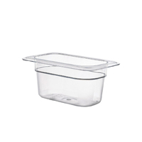 0.8Litre Cold Food Pan, 1/9 Size, PolyCarbonate, BPA-free