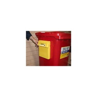Document Storage holder - Yellow Polyethylene