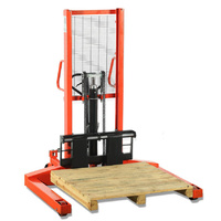 1000KG Verticle Manual Hand Walkie Stacker