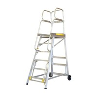 Navigator Order Picking Ladder - 150KG - 4 Steps - Standard Model