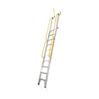 Mezzalad - Fixed Access Ladder and Gate - SM-VH01 - 2529mm Height